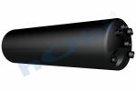 Hava Tankı, Çelik, Ø230 L:846 Lt:35 Siyah (RAL9005) KapMnş:7