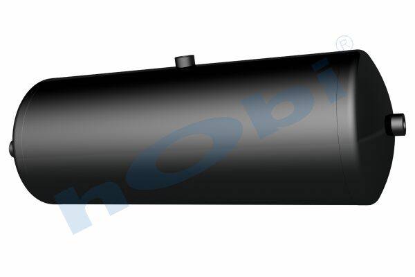 8837 Hava Tankı, Çelik, Ø246 L:687 Lt:30 Siyah (RAL9005) GövMnş:1 KapMnş:3 - Görsel 1