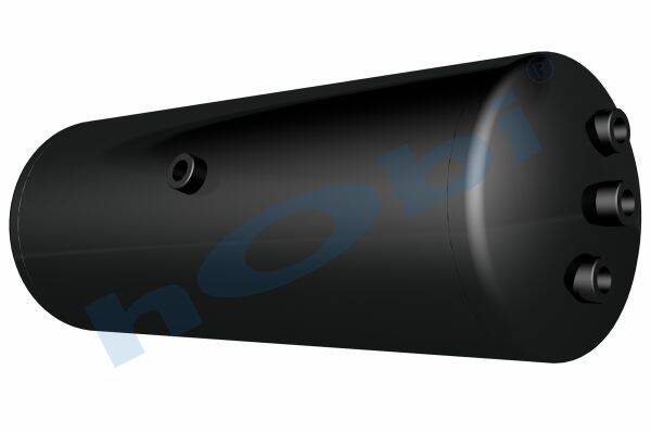 8840 Hava Tankı, Çelik, Ø246 L:697,5 Lt:30 Siyah (RAL9005) GövMnş:1 KapMnş:3 - Görsel 1