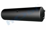 Hava Tankı, Çelik, Ø246 L:887 Lt:40 Siyah (RAL9005) GövMnş:1 KapMnş:3