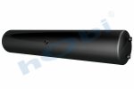 Hava Tankı, Çelik, Ø246 L:1330 Lt:60 Siyah (RAL9005) GövMnş:1 KapMnş:3