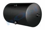 Hava Tankı, Çelik, Ø250 L:456 Lt:20 Siyah (RAL9005) GövMnş:2 KapMnş:2