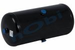 Hava Tankı, Çelik, Ø250 L:576 Lt:25 Siyah (RAL9005) GövMnş:2 KapMnş:2