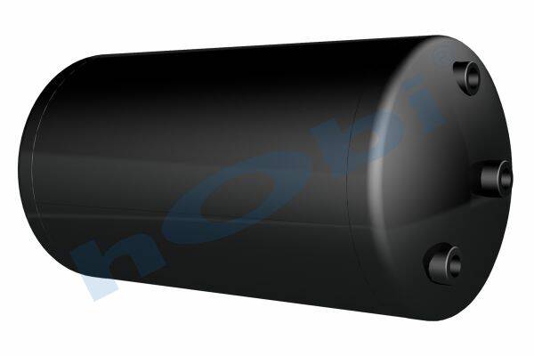9022 Hava Tankı, Çelik, Ø276 L:561 Lt:30 Siyah (RAL9005) KapMnş:5 - Görsel 1