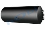 Hava Tankı, Çelik, Ø276 L:741 Lt:40 Siyah (RAL9005) GövMnş:1 KapMnş:3