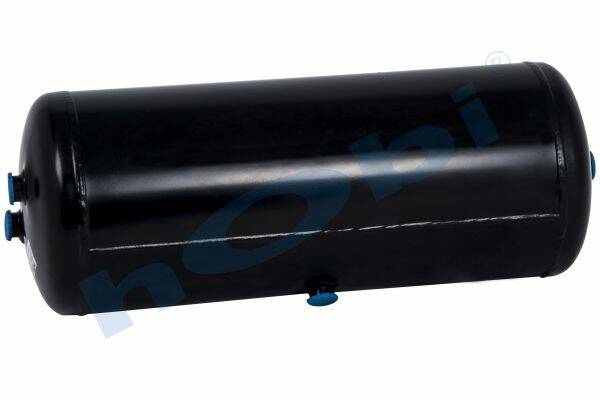 9043 Hava Tankı, Çelik, Ø276 L:717 Lt:40 Siyah (RAL9005) GövMnş:1 KapMnş:3 - Görsel 1
