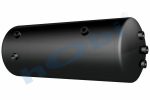 Hava Tankı, Çelik, Ø276 L:730 Lt:40 Siyah (RAL9005) GövMnş:3 KapMnş:3