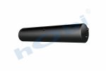 Hava Tankı, Çelik, Ø276 L:1475 Lt:85 Siyah (RAL9005) GövMnş:1 KapMnş:3 - Görsel 2