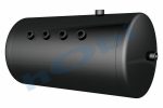 Hava Tankı, Çelik, Ø300 L:575 Lt:36 Siyah (RAL9005) GövMnş:5 KapMnş:2