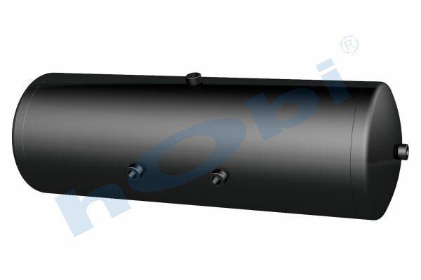 9138 Hava Tankı, Çelik, Ø300 L:915 Lt:60 Siyah (RAL9005) GövMnş:3 KapMnş:2 - Görsel 1