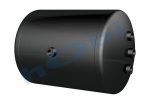 Hava Tankı, Çelik, Ø310 L:445 Lt:30 Siyah (RAL9005) GövMnş:1 KapMnş:3
