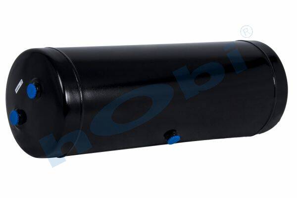 9185 Hava Tankı, Çelik, Ø310 L:873 Lt:60 Siyah (RAL9005) GövMnş:1 KapMnş:3 - Görsel 1