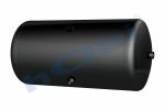 Hava Tankı, Çelik, Ø350 L:720 Lt:60 Siyah (RAL9005) GövMnş:2 KapMnş:2