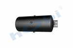 Hava Tankı, Çelik, Kapak Braketli, Ø300 L:716 Lt:50 Siyah (RAL9005) GövMnş:3 - Görsel 2