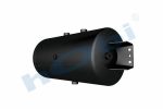 Hava Tankı, Çelik, Kapak Braketli, Ø300 L:621 Lt:50 Siyah (RAL9005) GövMnş:4 - Görsel 2