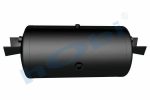 Hava Tankı, Çelik, Kapak Braketli, Ø300 L:621 Lt:50 Siyah (RAL9005) GövMnş:4 - Görsel 4