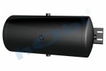 Hava Tankı, Çelik, Kapak Braketli, Ø300 L:700 Lt:50 Siyah (RAL9005) GövMnş:3