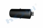 Hava Tankı, Çelik, Kapak Braketli, Ø300 L:700 Lt:50 Siyah (RAL9005) GövMnş:3 - Görsel 2