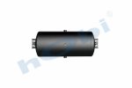 Hava Tankı, Çelik, Kapak Braketli, Ø300 L:700 Lt:50 Siyah (RAL9005) GövMnş:3 - Görsel 3