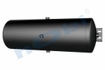Hava Tankı, Çelik, Kapak Braketli, Ø300 L:892 Lt:60 Siyah (RAL9005) GövMnş:3