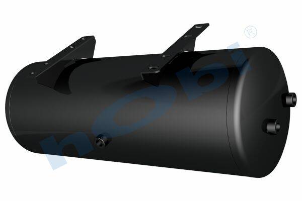 9429 Hava Tankı, Çelik, Gövde Braketli, Ø310 L:862 Lt:60 Siyah (RAL9005) GövMnş:2 - Görsel 1