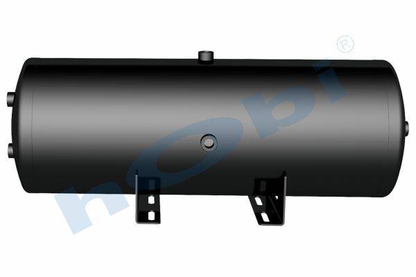 9433 Hava Tankı, Çelik, Gövde Braketli, Ø310 L:873 Lt:60 Siyah (RAL9005) GövMnş:2 - Görsel 1
