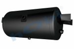 Hava Tankı, Çelik, Kapak Braketli, Ø300 L:685,8 Lt:50 Siyah (RAL9005) GövMnş:3 - Görsel 3