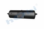 Hava Tankı, Çelik, Gövde ve Kapak Braketli, Ø350 L:1145 Lt:104 Siyah (RAL9005) - Görsel 3