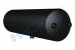 Hava Tankı, Çelik, Ø200 L:658 Lt:20 Siyah (RAL9005) GövMnş:1 KapMnş:3