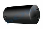 Hava Tankı, Çelik, Ø276 L:607 Lt:33 Siyah (RAL9005) GövMnş:1 KapMnş:3