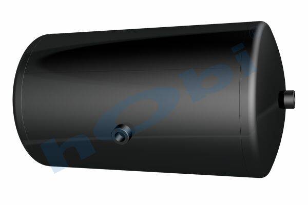 9574 Hava Tankı, Çelik, Ø300 L:548 Lt:36 Siyah (RAL9005) GövMnş:1 KapMnş:2 - Görsel 1