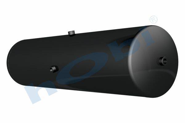 9580 Hava Tankı, Çelik, Ø300 L:1145 Lt:75 Siyah (RAL9005) GövMnş:2 KapMnş:2 - Görsel 1
