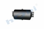 Hava Tankı, Çelik, Ø250 L:470 Lt:20 Siyah (RAL9005) GövMnş:1 KapMnş:2 - Görsel 2