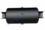 Hava Tankı, Çelik, Kapak Braketli, Ø300 L:621 Lt:50 Siyah (RAL9005) GövMnş:3 - Görsel 3