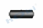 Hava Tankı, Çelik, Kapak Braketli, Ø310 L:863 Lt:60 Siyah (RAL9005) GövMnş:2 - Görsel 3