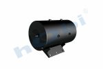 Hava Tankı, Çelik, Gövde Braketli, Ø360 L:630 Lt:64 Siyah (RAL9005) GövMnş:4 - Görsel 3