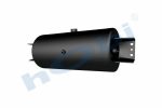 Hava Tankı, Çelik, Kapak Braketli, Ø246 L:570 Lt:25 Siyah (RAL9005) GövMnş:2 - Görsel 2