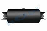 Hava Tankı, Çelik, Kapak Braketli, Ø246 L:570 Lt:25 Siyah (RAL9005) GövMnş:2 - Görsel 3