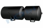 Hava Tankı, Çelik, Dış 2'li, Gövde ve Kapak Braketli, Ø300 Lt:54 140.0377