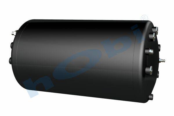 9794 Hava Tankı, Çelik, İç 2'li, Ø330 L:615 Lt:50 Siyah (RAL9005) KapMnş:12 - Görsel 1