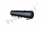 Hava Tankı, Çelik, İç 2'li, Gövde Braketli, Ø230 L:1050 Lt:40 Siyah (RAL9005) - Görsel 3