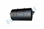 Hava Tankı, Çelik, İç 2'li, Kapak Braketli, Ø360 L:620 Lt:54 Siyah (RAL9005) - Görsel 2