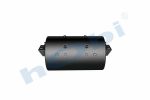 Hava Tankı, Çelik, İç 2'li, Kapak Braketli, Ø360 L:620 Lt:54 Siyah (RAL9005) - Görsel 3