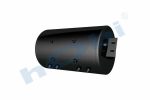 Hava Tankı, Çelik, İç 2'li, Kapak Braketli, Ø360 L:620 Lt:54 Siyah (RAL9005) - Görsel 4