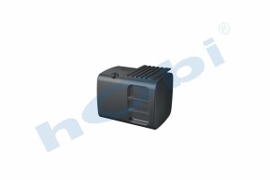 Yakıt Tankı, Çelik, Basamaklı, 350 Lt. Man H:700 W:700 L:920 Gri (RAL7016) - 2
