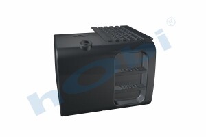 Yakıt Tankı, Çelik, Basamaklı, 350 Lt. Man H:700 W:700 L:920 Gri (RAL7016) - 3