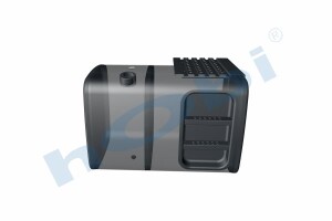 Yakıt Tankı, Çelik, Basamaklı, 470 Lt. Man H:700 W:700 L:1080 Siyah (RAL9005) - 4