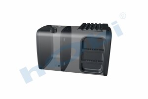Yakıt Tankı, Çelik, Basamaklı, 495 Lt. Man H:700 W:700 L:1130 Siyah (RAL9005) - 4