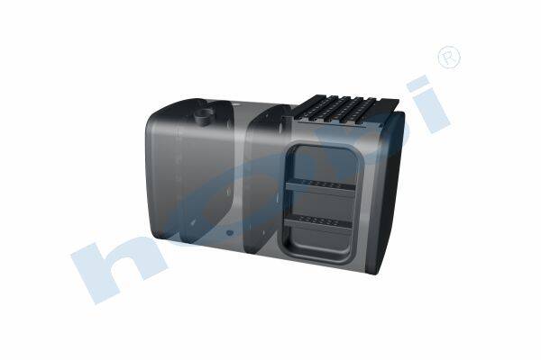 Yakıt Tankı, Çelik, Basamaklı, 520 Lt. Man H:700 W:700 L:1180 Siyah (RAL9005) - 4