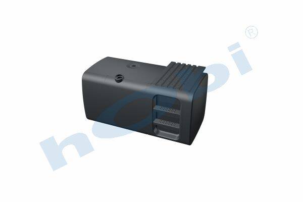 Yakıt Tankı, Çelik, Basamaklı, 590 Lt. Man H:700 W:700 L:1380 Siyah (RAL9005) - 2